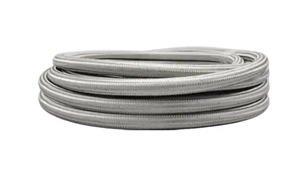 Vibrant -20 AN SS Braided Flex Hose (5 foot roll)