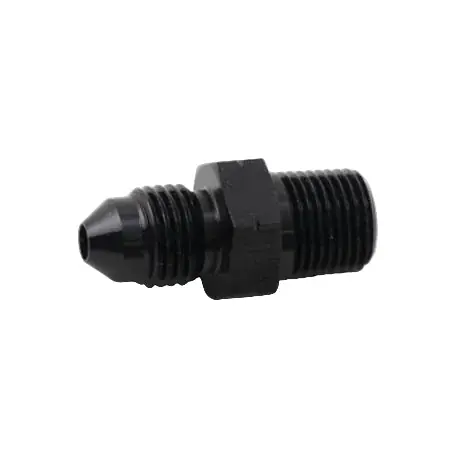 Vibrant BSPT Adapter Fitting -8 AN to 1/4in -19
