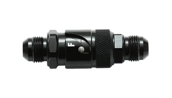 Vibrant -10AN Quick Release Fitting with Viton Seal - Aluminum