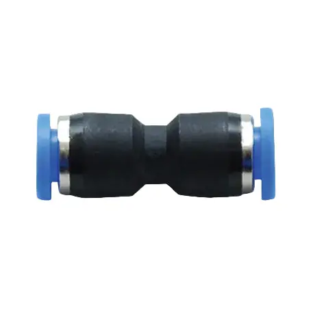 Vibrant Union Straight Pneumatic Vacuum Fitting - for use with 5/32in (4mm) OD tubing
