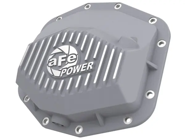aFe 2021–2022 RAM 1500 TRX 6.2L Supercharged Rear Differential Cover – Street Series Raw Aluminum