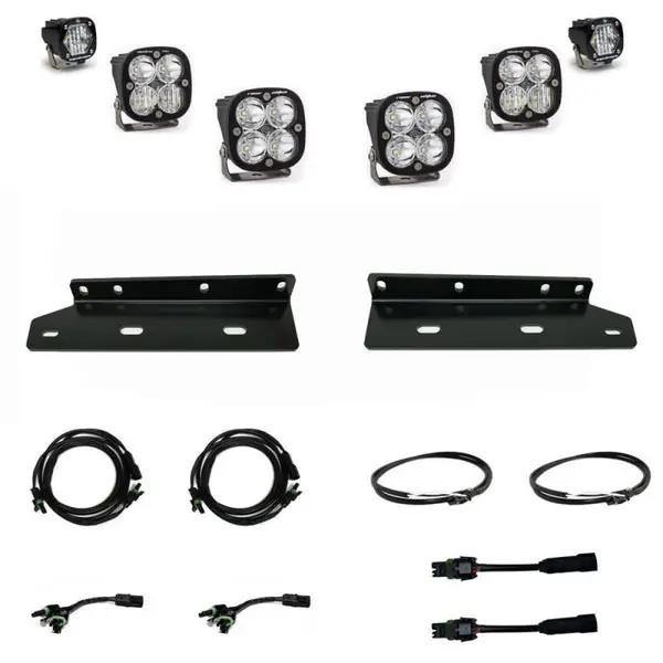 Baja Designs 2021+ Ford Raptor Aftermarket Fog Pocket Unlimited Kit