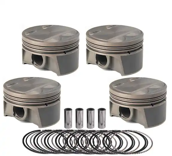 Mahle MS Ford EcoBoost 1.6L 79mm Bore 81.4mm Stroke 134mm Rod 21mm Pin -6cc 10.1CR Set of 4