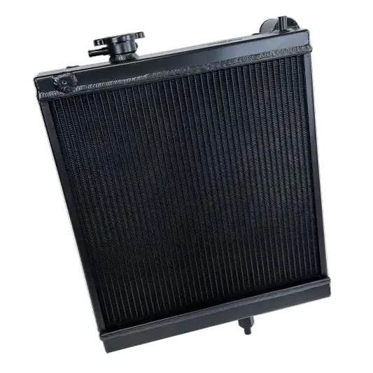 CSF 03-07 Mitsubishi Lancer EVO 7/8/9 1/2 Size Radiator - Black
