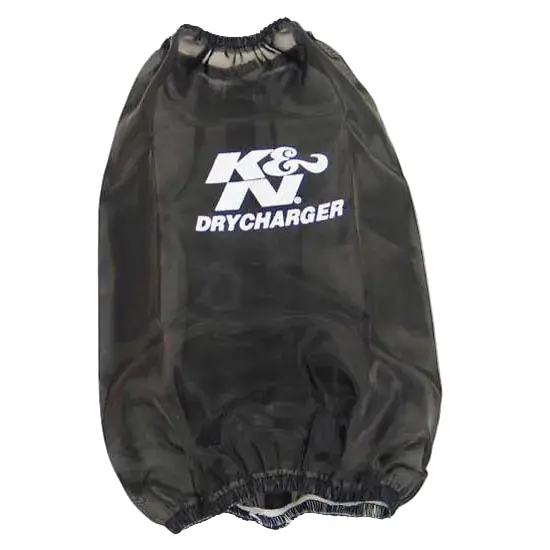 K&N Drycharger Round Tapered Air Filter Wrap 6.5in Base ID/4.5in Top ID/7in H - Black