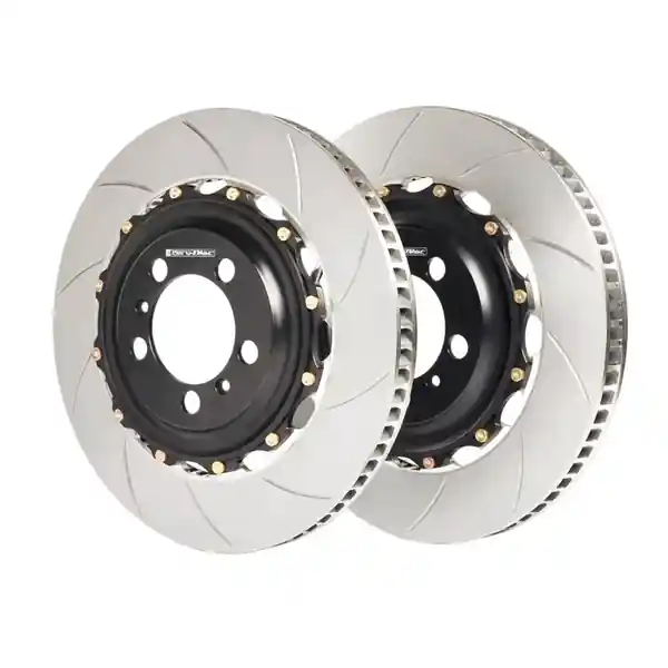 GiroDisc 2022+ Lotus Emira 350mm Slotted Rear Rotors