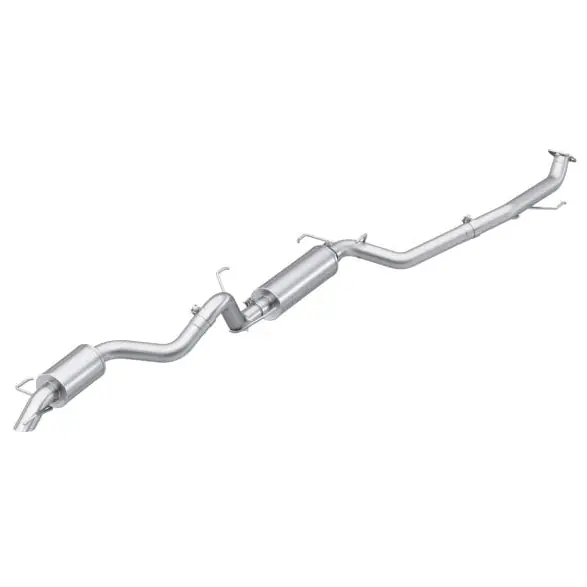 MBRP 24-26 Toyota Land Cruiser 2.4L 3in Cat-Back Single Rear High-Clearance Turn Down - T304