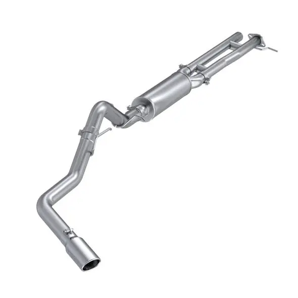 MBRP 2024+ Ford Ranger 2.7L 2.5 into 3in Single Side Exit Cat Back - Aluminum