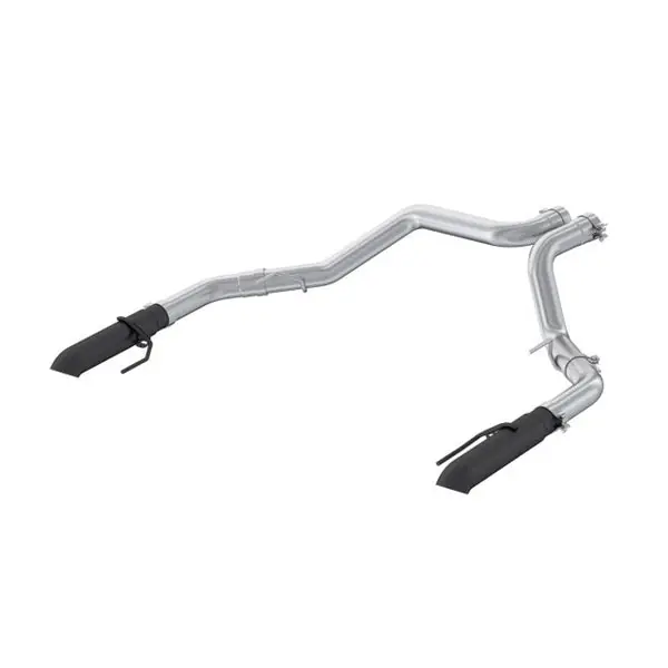 MBRP 2022+ Ford F-150 Raptor 3.5L / Raptor R 5.2L 3in Dual Rear Exit Turndown Axle Back - Black