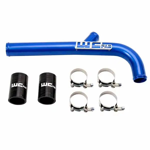 Wehrli 13-15 Dodge Cummins 6.7L w/Dual Radiator Upper Coolant Pipe - Bengal Blue