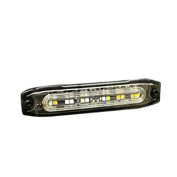 Putco 4in Universal Lighthead LED Stinger - Amber/White - Single