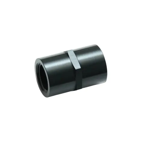 Vibrant 3/4in NPT Female Pipe Coupler Fitting - Aluminum