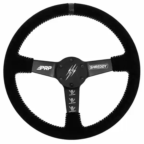 PRP Comp-R Leather Steering Wheel - Black