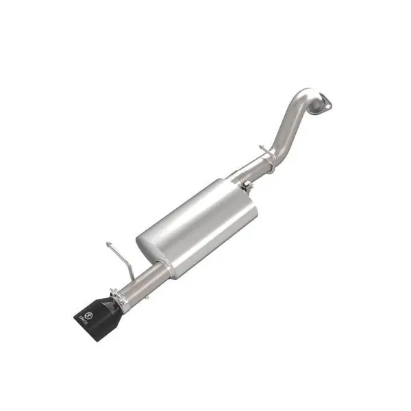 aFe 14-19 Toyota Corolla 1.8L Takeda 2.5in 304SS Axle-Back Exhaust w/ Black Tip