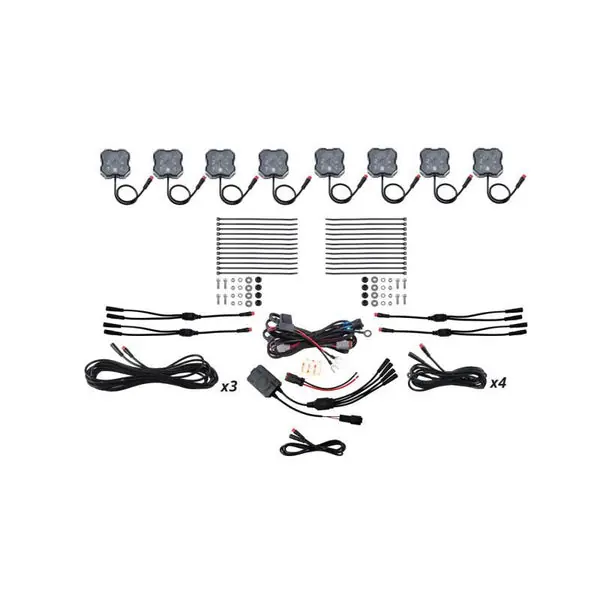 Diode Dynamics Stage Series RGBW LED Rock Light Kit (8-pack)