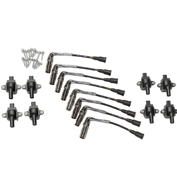 Ford Racing 20-22 Super Duty 7.3L Gas Ignition Coil & Wire - Set of 8