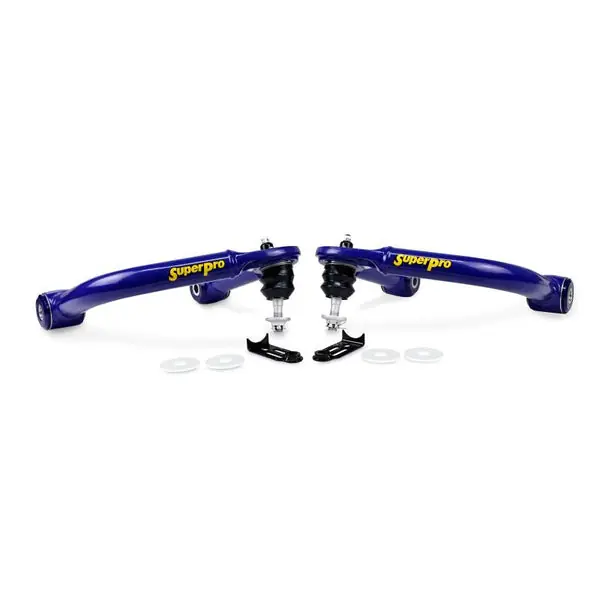 SuperPro 22-23 Toyota Tundra Fixed Offset Front Upper Control Arm Set