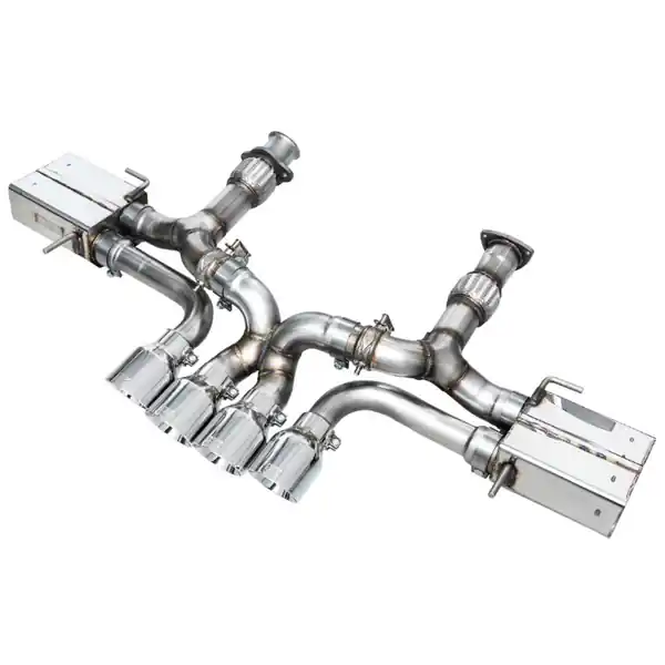 AWE 23-25 Chevrolet C8 Corvette Z06 5.5L SwitchPath Exhaust System - Chrome Silver Tips