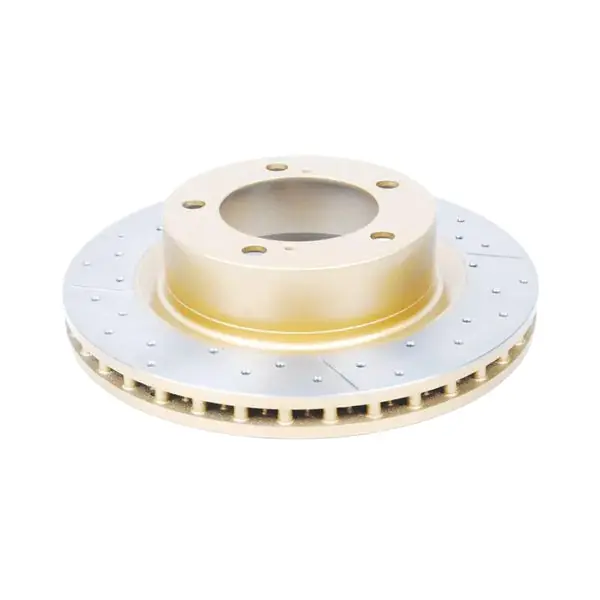 DBA 09-15 Toyota Landcruiser / 10-13 Lexus GX460 Front Drilled & Slotted Street Series Rotor
