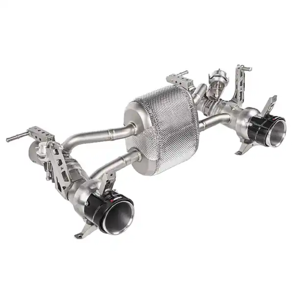 Akrapovic 16-17 Ferrari 488 GTB/488 Spyder Slip-On Line (Titanium) w/ Carbon Tips