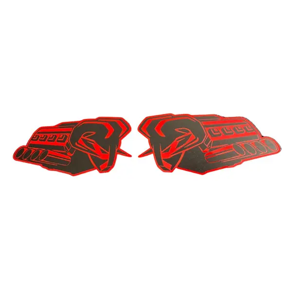 RAM “Symbol of Protest” Badge / Emblem (Pair)