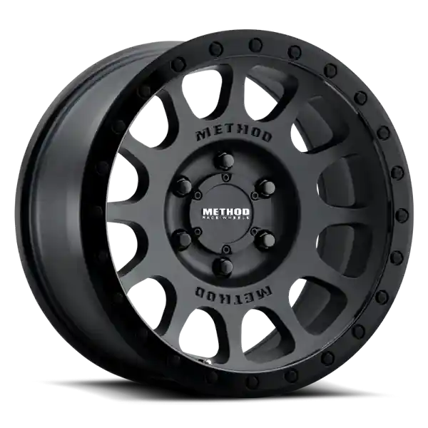 Method MR305 NV 17x8.5 0mm Offset 5x150 116.5mm CB Matte-Gloss Black Wheel