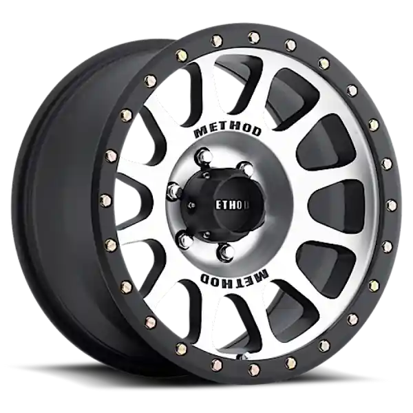 Method MR305 NV 17x8.5 25mm Offset 6x5.5 108mm CB Machined/Black Street Loc Wheel