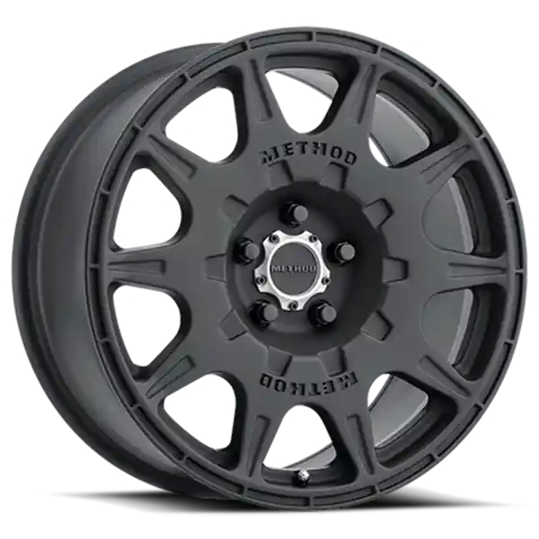 Method MR502 RALLY 17x8 +38mm Offset 5x4.5 67.1mm CB Matte Black Wheel