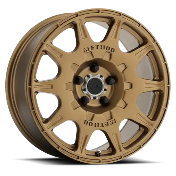 Method MR502 RALLY 17x8 +38mm Offset 5x4.5 67.1mm CB Method Bronze Wheel