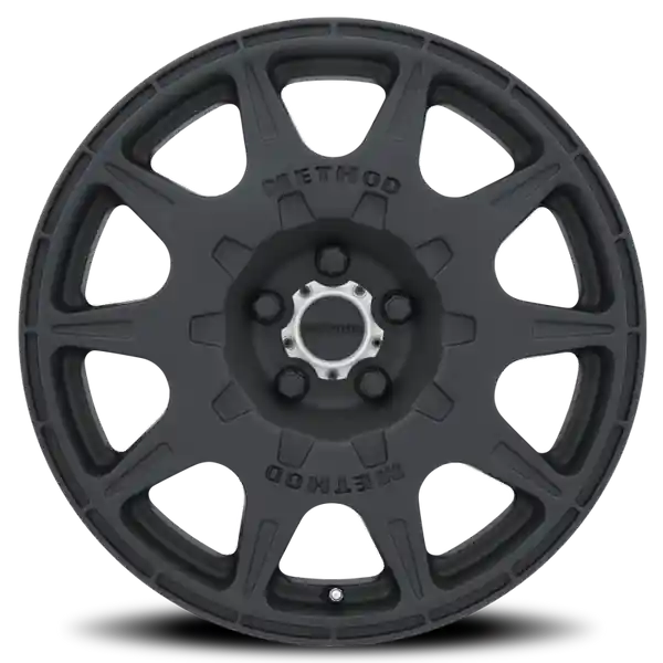 Method MR502 RALLY 18x8 +38mm Offset 5x4.5 67.1mm CB Matte Black Wheel