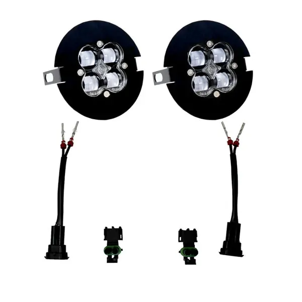 Baja Designs 05-11 Toyota Tacoma/07-13 Toyota Tundra Clear SAE Fog Pocket Light Kit