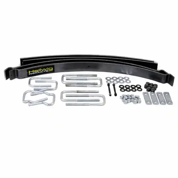 Hellwig 00-06 Toyota Tundra 2/4WD 2 Leaf Pro Series Helper Spring - Up To 2500lb Level Load Capacity