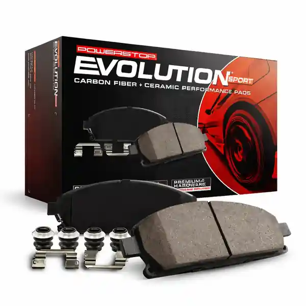 Power Stop 2017 BMW 530i Rear Z23 Evolution Sport Brake Pads w/Hardware