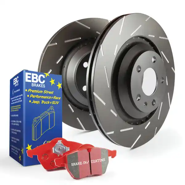 EBC S4 Kits Redstuff Pads and USR Rotors Front Brake Kit for Lotus 2-Eleven