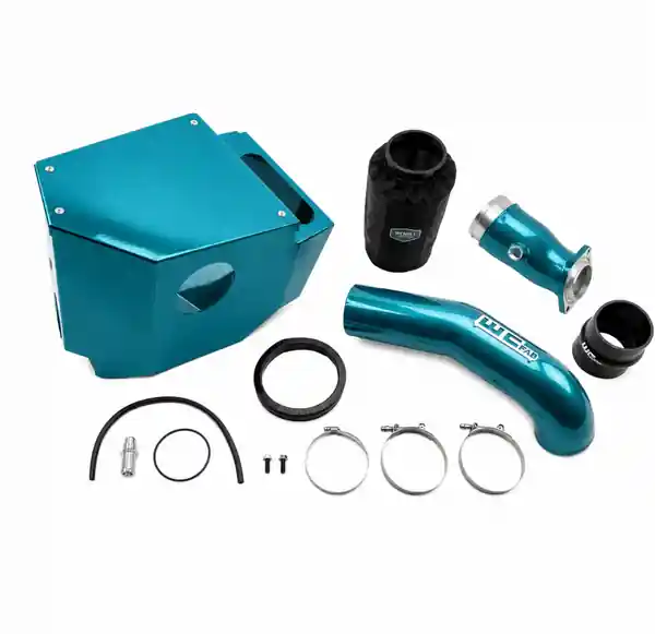 Wehrli 20-24 Duramax L5P 4in. Stage 2 Intake Kit - Candy Teal