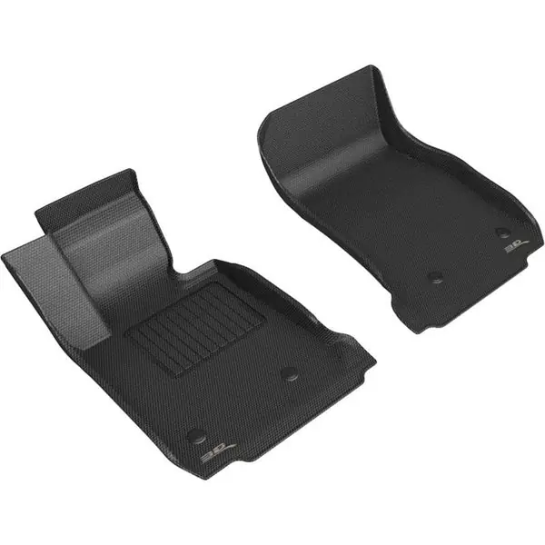 3D MAXpider 12-19 BMW 1 Series Kagu Floor Mat- Black R1