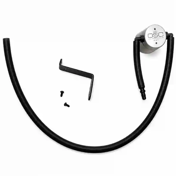 J&L 16-22 Honda Pilot PCV Side Oil Separator 3.0 - Black Anodized