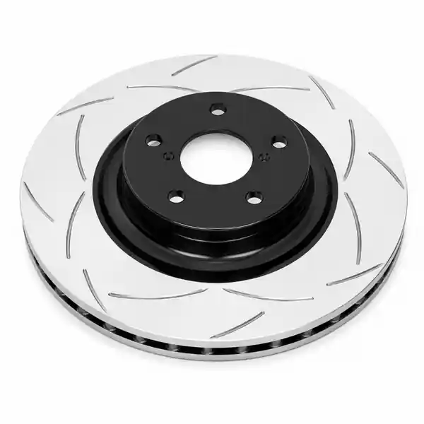 DBA 08-15 Mitsubishi EVO X Street T2 Slotted Rear Brake Rotor
