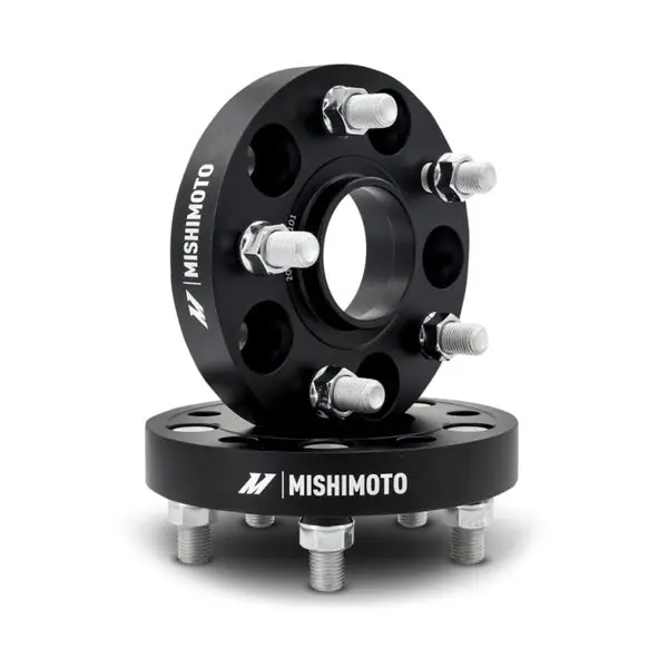 Mishimoto Wheel Spacers - 5x120 - 64.1 CB - M14 x1.5 - 20mm - BK