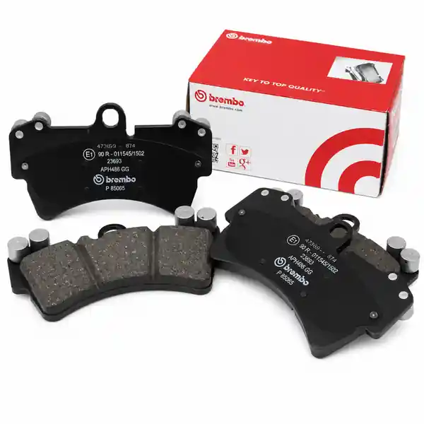 Brembo 13-17 Audi Q5/10-16 S4/2008 S5/10-17 S5/14-17 SQ5 Rear Premium Low-Met OE Equivalent Pad