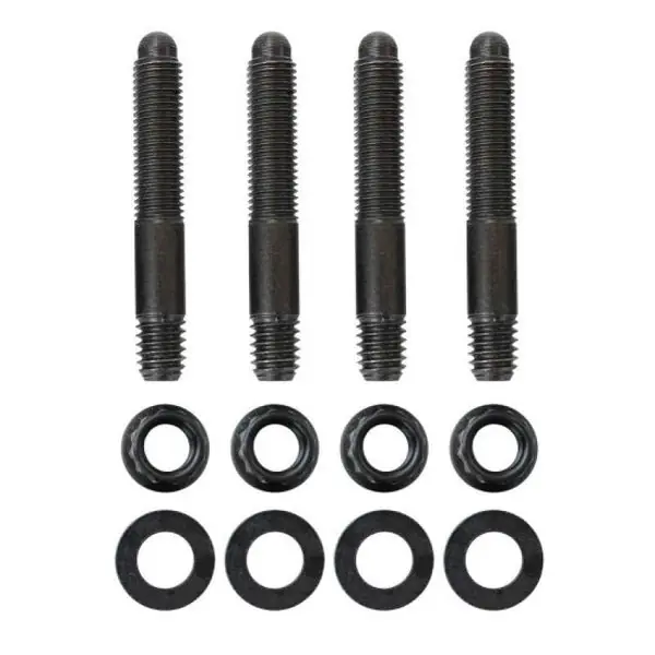 Moroso 5/16in-24 x 2.0in Long 12-Point Nuts Carburetor Stud Kit