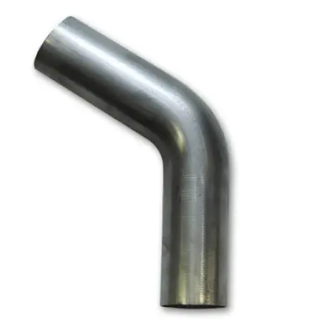 Vibrant 2.75in O.D. T304 SS 60 deg Mandrel Bend 6in x 6in leg lengths (4.125in Centerline Radius)