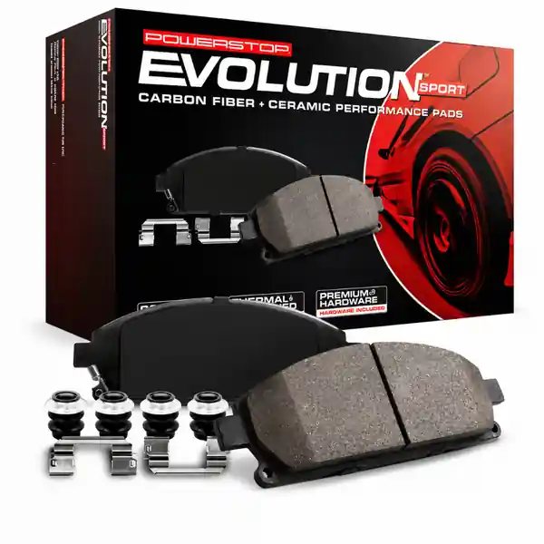 Power Stop 05-19 Chrysler 300 Front Z23 Evolution Sport Brake Pads w/Hardware