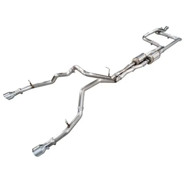 AWE Tuning 2025+ RAM 1500 RHO 3.0 I6 TT 0FG Dual Rear Exit Cat-Back Exhaust - Chrome Silver Tips