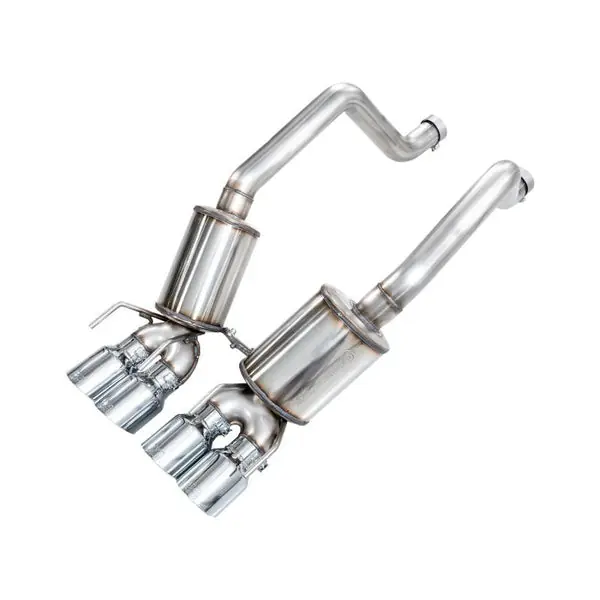 AWE Tuning C6 Chevrolet Corvette Z06/ZR1 Touring Edition Axle-Back Exhaust w/ Chrome Silver Tips