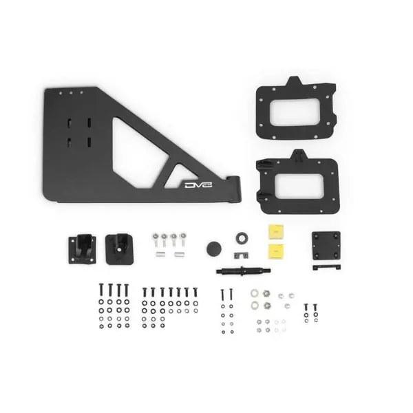 DV8 07-18 Jeep Wrangler (JK) Tire Carrier for MTO Bumper