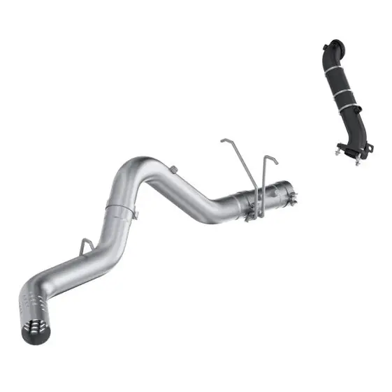 MBRP 15-16 Chevy Silverado / GMC Sierra 2500/3500HD 4in OD CatBack Single Side Exit w/ Downpipe - AL