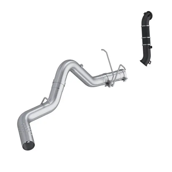 MBRP 11-15 Chevy Silverado / GMC Sierra 2500/3500HD 4in OD CatBack Single Side Exit w/ Downpipe - AL