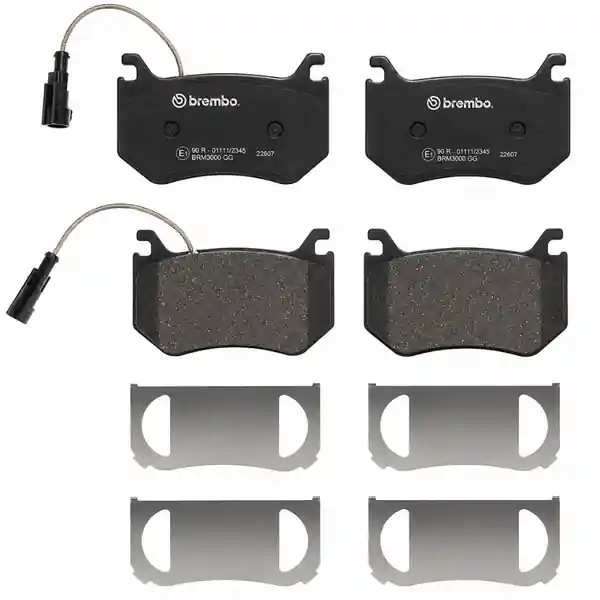 Brembo 18-20 Alfa Romeo Giulia/ Alfa Romeo Stelvio Rear Low-Met Brake Pad