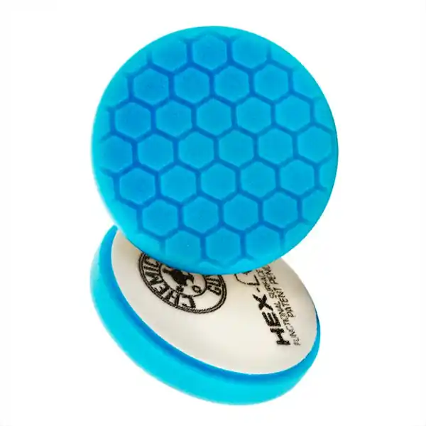 Chemical Guys Hex-Logic Light Polishing/Finishing Pad Blue (6.5 Inch) Case 12
